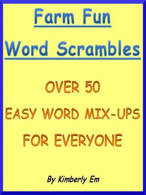 cover image of Farm Fun Word Scramble